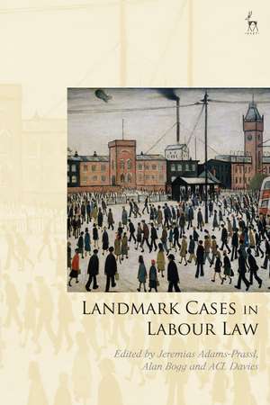 Landmark Cases in Labour Law de Professor Jeremias Adams-Prassl