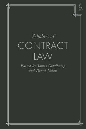 Scholars of Contract Law de Dr James Goudkamp