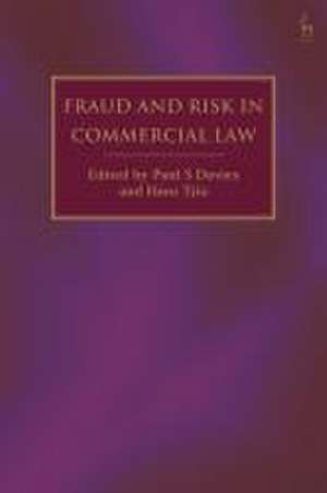 Fraud and Risk in Commercial Law de Paul S. Davies