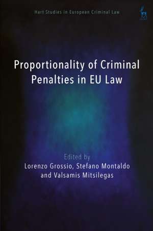 Proportionality of Criminal Penalties in EU Law