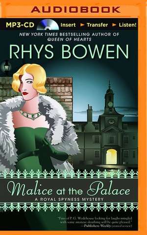 Malice at the Palace de Rhys Bowen