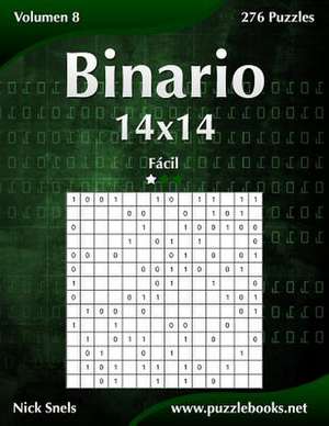 Binario 14x14 - Facil - Volumen 8 - 276 Puzzles