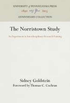 The Norristown Study de Sidney Goldstein