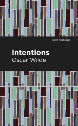 Intentions de Oscar Wilde