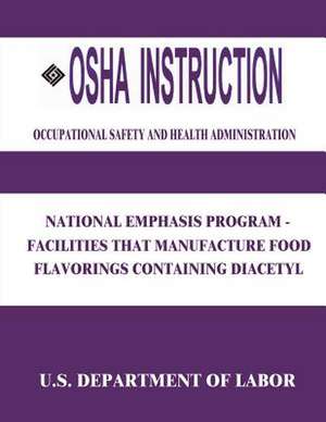 OSHA Instruction de U. S. Department of Labor