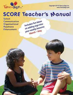 Score Teachers Manual de MS Lillian I. Hubler C. D. a.