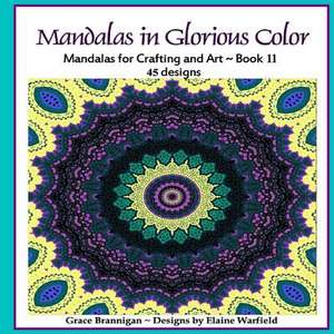 Mandalas in Glorious Color Book 11 de Grace Brannigan