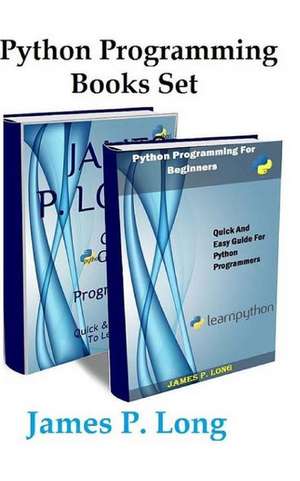 Python Programming Books Set de James P. Long