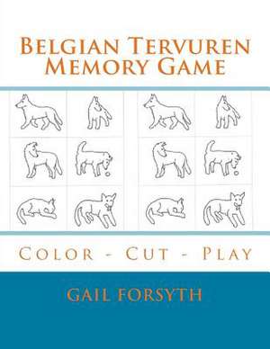 Belgian Tervuren Memory Game de Gail Forsyth