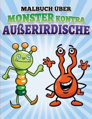 Malbuch Uber Monster Kontra Ausserirdische de L. L. Demaco