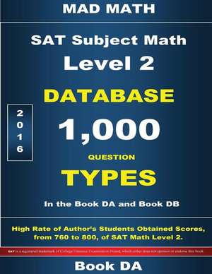 SAT Math Level 2 Database Book Da de John Su