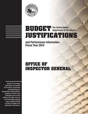 Budget Justifications and Performance Information Fiscal Year 2015 de The U. S. Department of the Interior