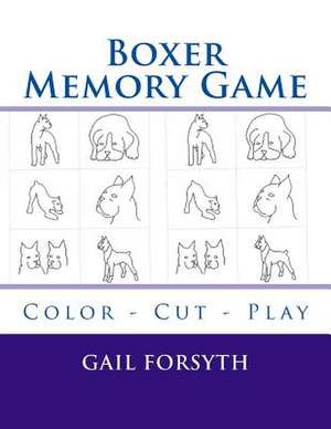 Boxer Memory Game de Gail Forsyth