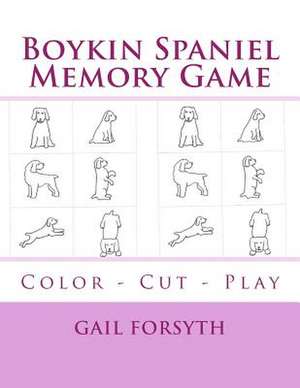 Boykin Spaniel Memory Game de Gail Forsyth