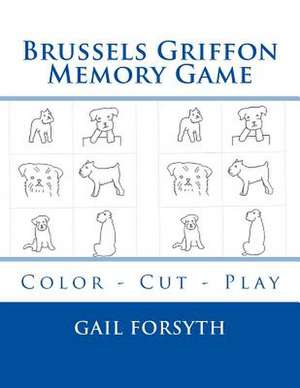 Brussels Griffon Memory Game de Gail Forsyth