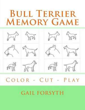 Bull Terrier Memory Game de Gail Forsyth