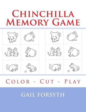 Chinchilla Memory Game de Gail Forsyth