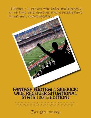 Fantasy Football Sidekick - Wide Receiver Situational STATS (2015 Edition) de Jay Goldberg