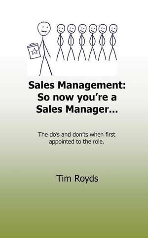 Sales Management de Tim Royds