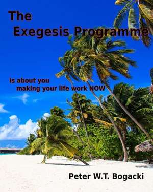 The Exegesis Programme de Peter W. T. Bogacki