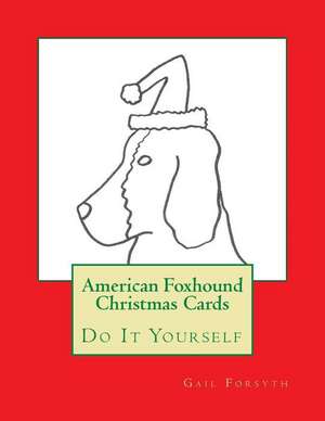 American Foxhound Christmas Cards de Gail Forsyth