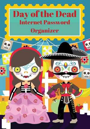 Day of the Dead Internet Password Organizer de Typewriter Publishing