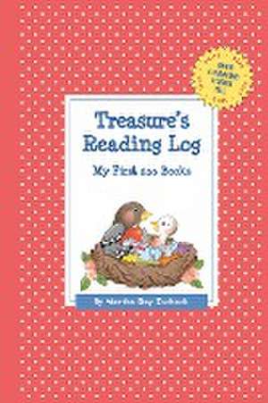 Treasure's Reading Log: My First 200 Books (Gatst) de Martha Day Zschock