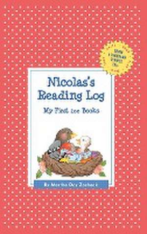 Nicolas's Reading Log: My First 200 Books (Gatst) de Martha Day Zschock