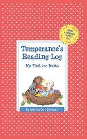 Temperance's Reading Log: My First 200 Books (Gatst) de Martha Day Zschock