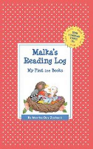 Malka's Reading Log: My First 200 Books (Gatst) de Martha Day Zschock