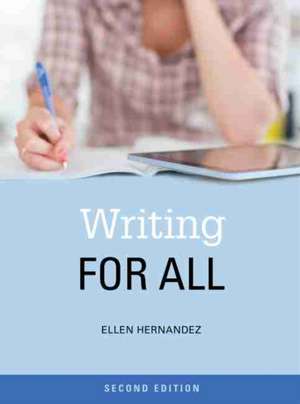 Writing for All de Ellen Hernandez