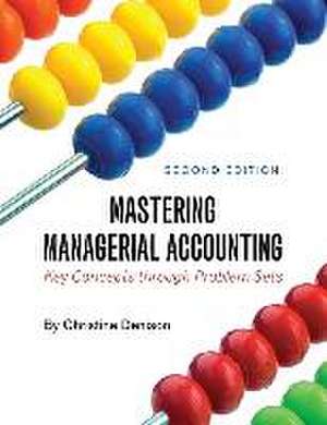 Mastering Managerial Accounting de Christine Denison