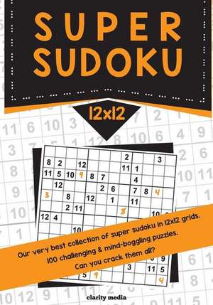 12x12 Super Sudoku de Clarity Media