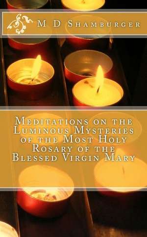 Meditations on the Luminous Mysteries of the Most Holy Rosary de Shamburger, M. D.