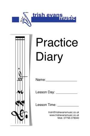 Practice Diary de Mrs Trish Evans