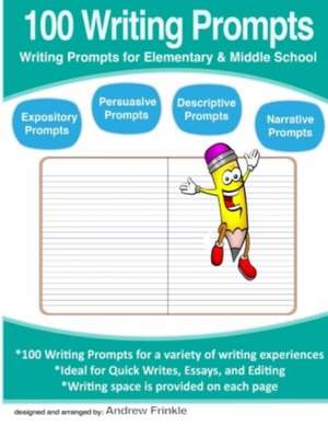 100 Writing Prompts de Andrew Frinkle