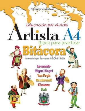 Block Bitacora Artista de Patricia Fernandini