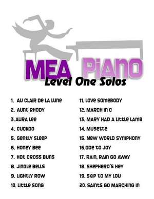 Mea Piano Level One Solos de Mea Piano Studio