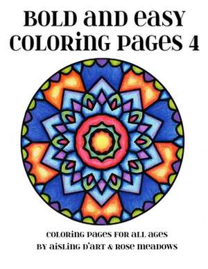 Bold and Easy Coloring Pages 4 de Aisling D'Art