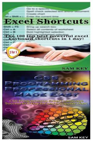 Excel Shortcuts & CSS Programming Professional Made Easy de Sam Key