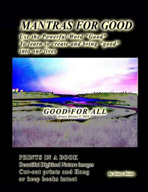 Mantras for Good Use the Powerful Word Good to Learn to Create and Bring Good Into Our Lives de Grace Divine