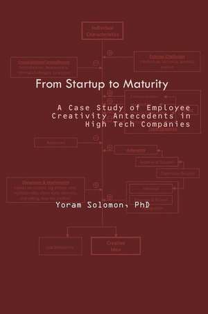 From Startup to Maturity de Dr Yoram Solomon