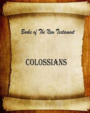 Book of Colossians de MR Billy R. Fincher