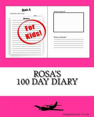 Rosa's 100 Day Diary: An Adult Coloring Book of 40 Owls in a Range of Styles and Ornate Patterns de K. P. Lee