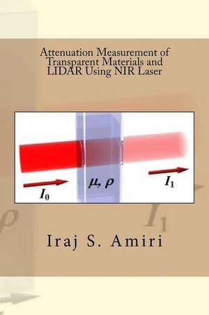 Attenuation Measurement of Transparent Materials and Lidar Using NIR Laser: Jeff's Dream and His Interesting Problems for Interstellar Travel and Time Travel de Iraj S. Amiri