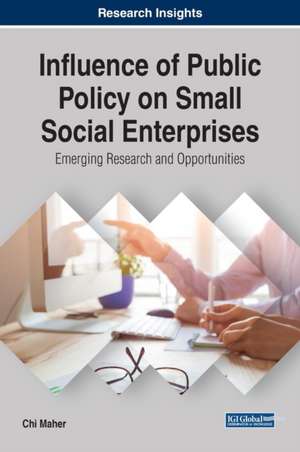 Influence of Public Policy on Small Social Enterprises de Chi Maher