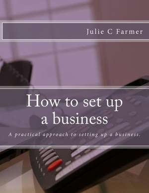 How to Set Up a Business de Julie C. Farmer