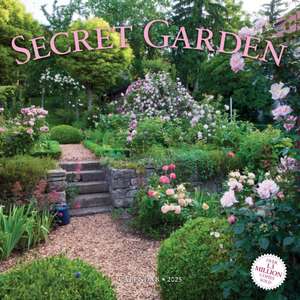 Secret Garden Wall Calendar 2025 de Workman Calendars