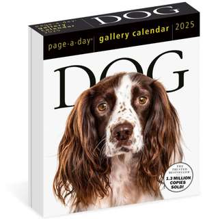 Dog Page-A-Day(r) Gallery Calendar 2025 de Workman Calendars