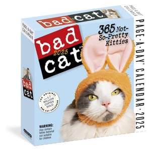 Bad Cat Page-A-Day(r) Calendar 2025 de Workman Calendars